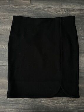 loft outlet petite black skirt